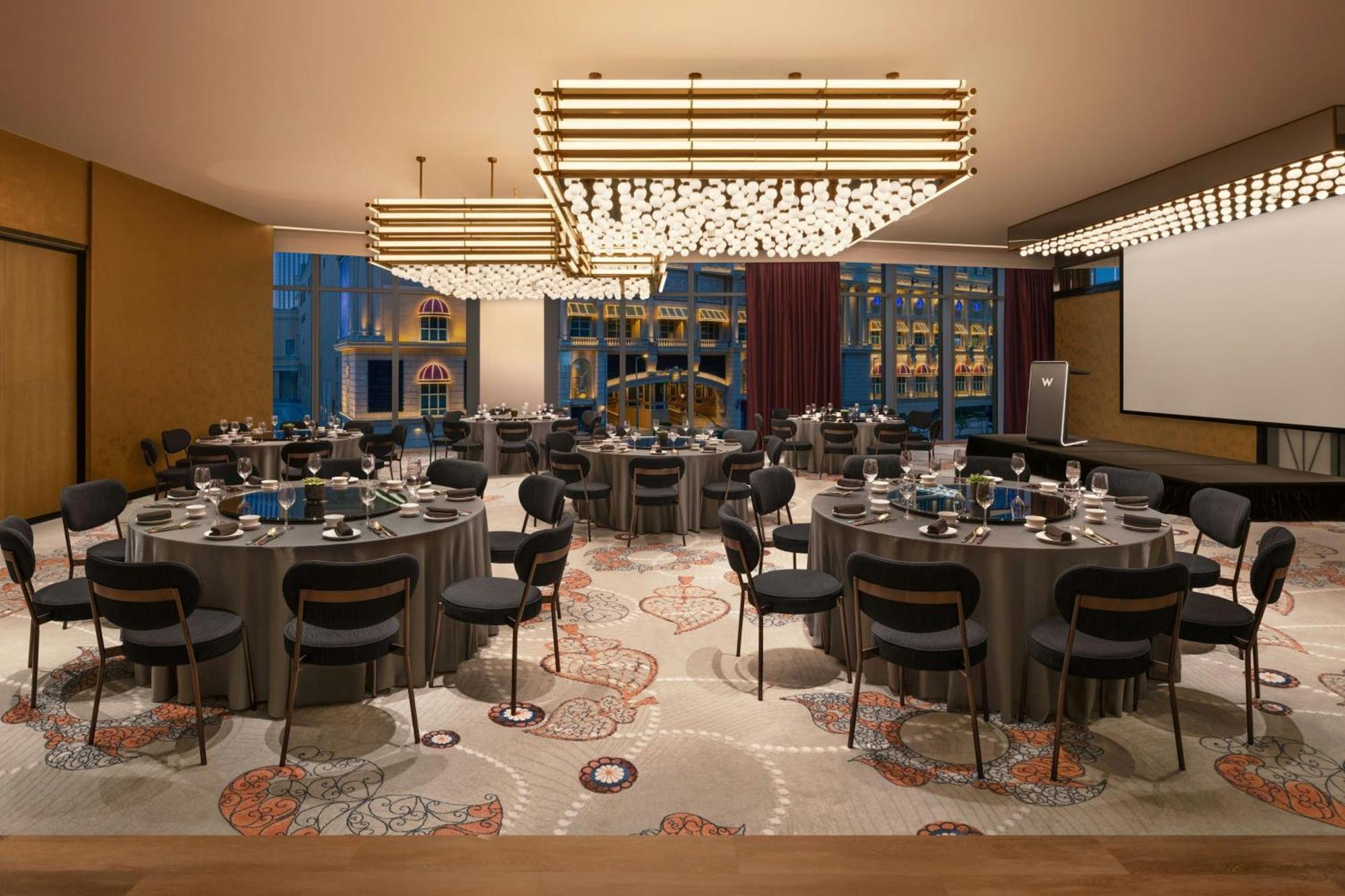 W Macau - Studio City Extérieur photo The ballroom